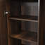 Armoire à vin brune en MDF de 43 po avec 8 bouteilles