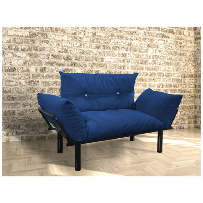 Causeuse Ada, bleu