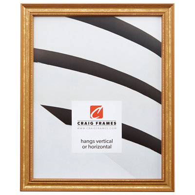 Wood Beaded Picture Frame