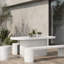Ros Outdoor Oval Dining Table