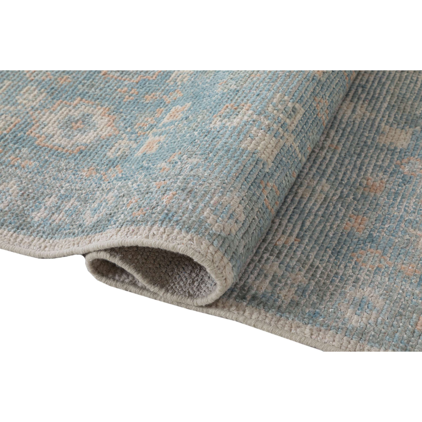 Uzma Hand Knotted Wool Indoor Rug, Rectangle 8'9" x 11'9"
