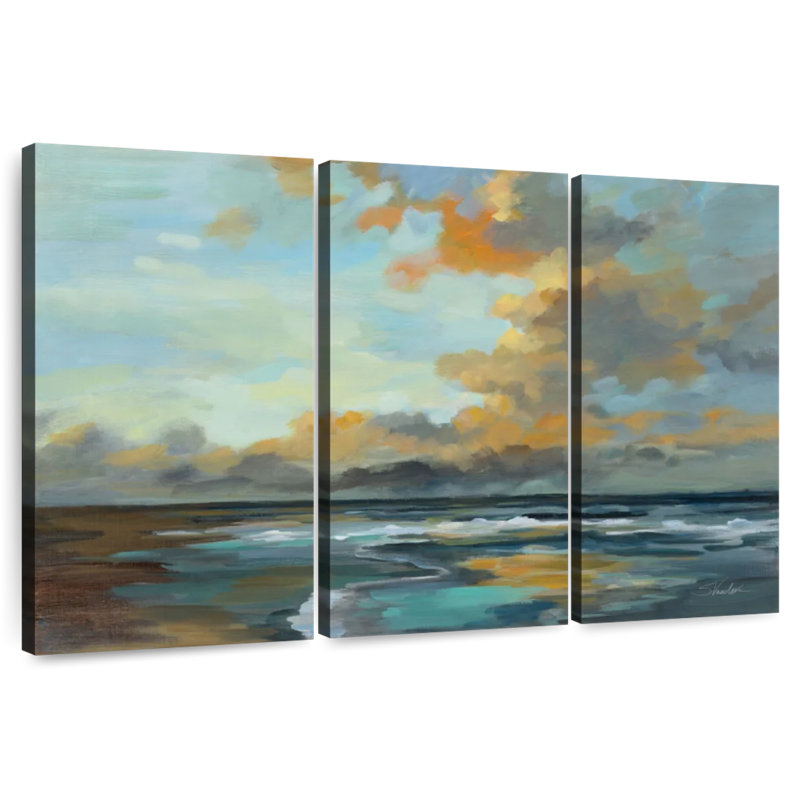 Gillard Oceanside Sunset, 48" H x 74" W