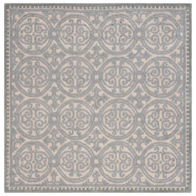Sadik Cambridge Hand Tufted Wool Geometric Rug