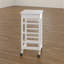 Solid Wood Top Kitchen Cart