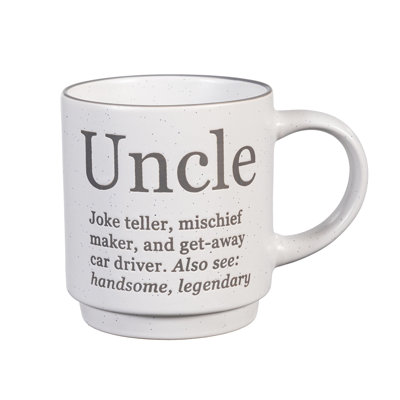 Uncle Titles Ceramic Coffee Cup, 14oz.