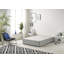 Faydra Tweed Fabric Solid Top Divan Bed Frame No Headboard-366142276-366381982-366381983