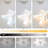 30.7In Ceiling Fan With Lights, Remote Control 3 Color Temperatures,6 Gear Wind Speed Fan Light