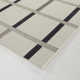 Leyla Rectangle Geometric Machine Woven Polypropylene Indoor / Outdoor Area Rug in Gray/Black