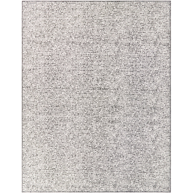 Tapis tissé texturé gris Milne, 7 pi 10 po x 10 pi