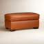 Repose-pieds en cuir véritable Cranbrook-73336717