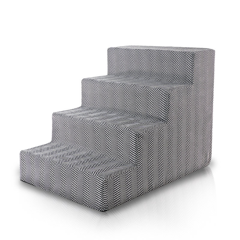 Bethany- Stairs With 4 Steps, Black