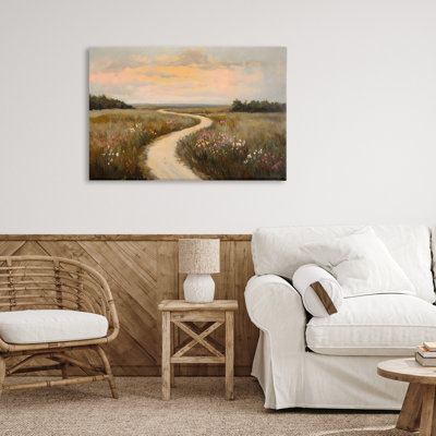 Chemin d'accès à la toile Sunset View, conception par Franklyn Gregory