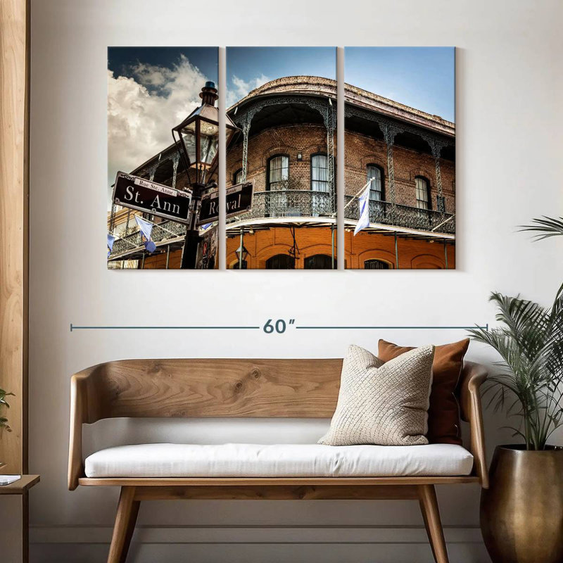 Nicci New Orleans Street Corner, H 32 po x l 50 po
