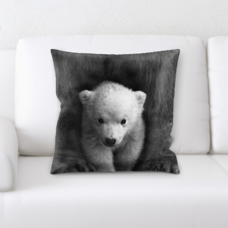 Microsuede Reversible Throw Pillow