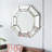 Zachariah MDF Octagon Mirror