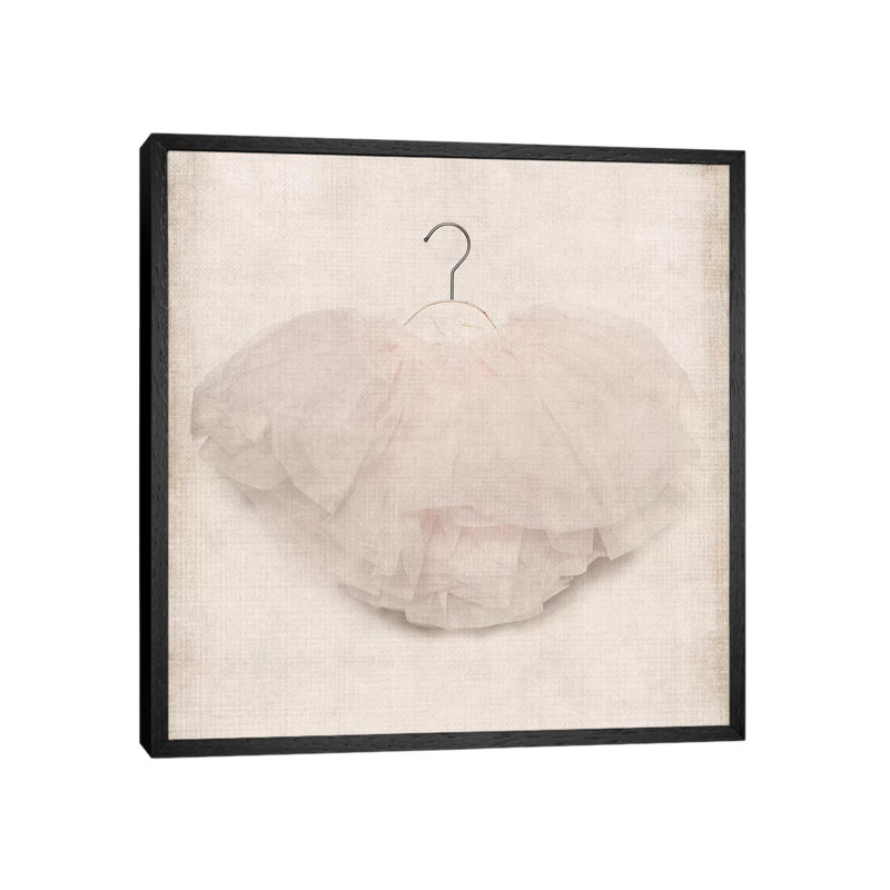 Tutu Vert - Print on Canvas, Black Framed, 66.04 cm H x 66.04 cm W