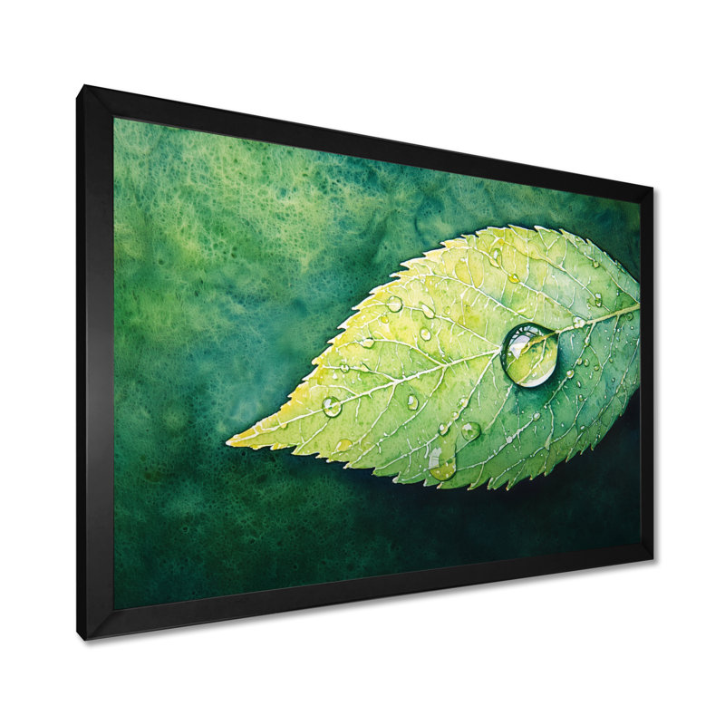Décoration murale Jacylyn, Reproduction encadrée d'une seule photo, Noir, H 12 po x l 20 po