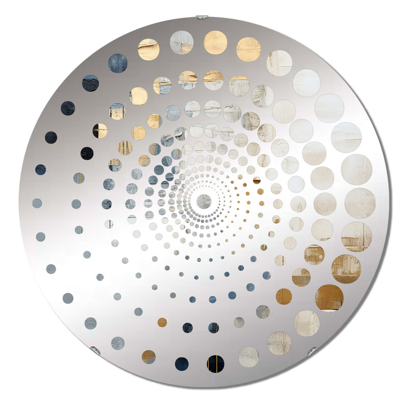 Miroir mural Emelina, 31,4 po x 31,4 po