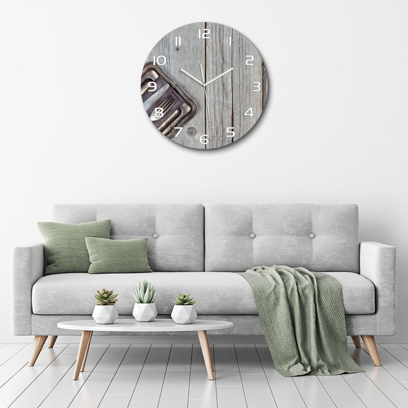 Jozyah Glass Wall Clock