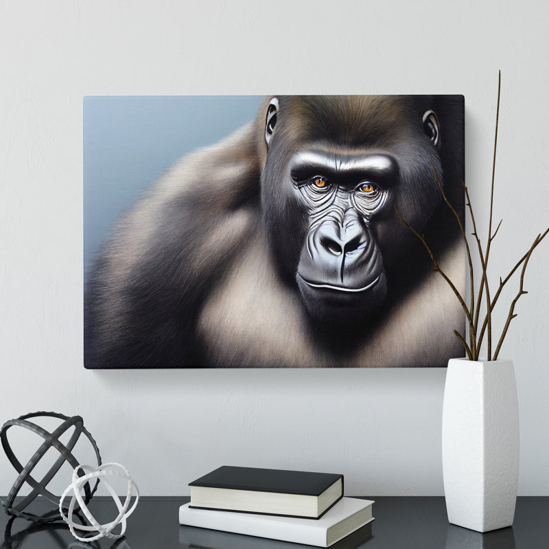 The Blessed Gorilla - Wrapped Canvas, 50cm H x 76cm W x 3cm D