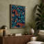 Leopards in Terracotta Boho Canvas Art Print-136794019-136794020