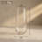4-Piece Stemless Etched Champagne Drinking Wine Glasses