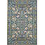 Tapis décoratif à motif de feuilles lavable traditionnel-119140836