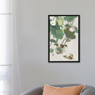 «Lotus Pond I», impression sur toile