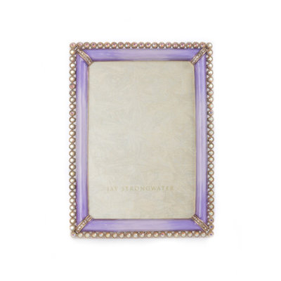 Lorraine Stone Edge 4" x 6" Frame - Rose
