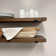 Calheme Rustic Shelves With J Brackets