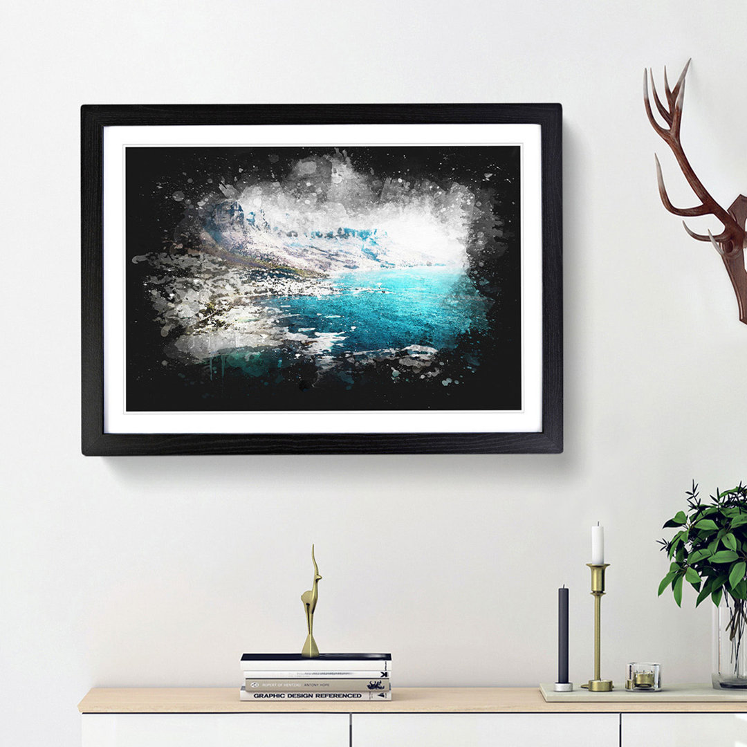 Cape Town in South Africa - Framed Print