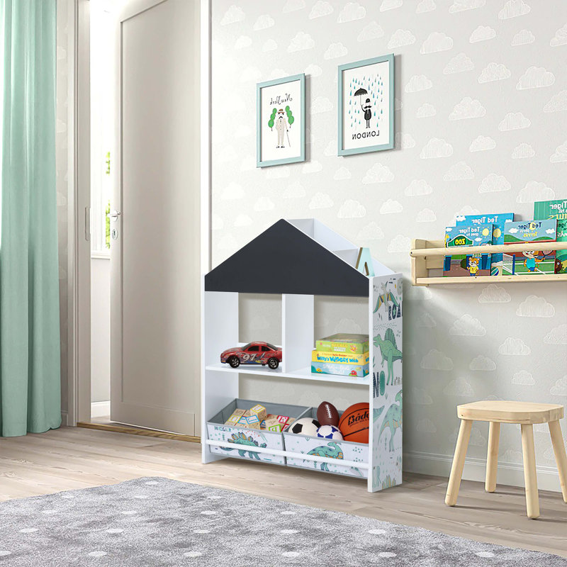 Bibliothèque pour enfants H 35,4 "avec plateau noir Tanager