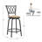 Basche Swivel Adjustable Height Bar Stool
