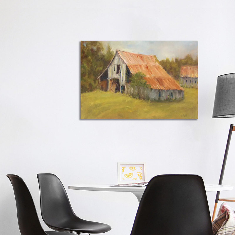 Tin Roof 1 Piece Wrapped Canvas Painting, 101.6 cm H x 66.04 cm W x 1.91 cm D