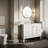 Essential Round Wall Mirror, Bathroom/Vanity Mirror with Frame-91696138-91696124