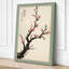 Blossoming Branch Japandi - Wrapped Canvas-666409430-666409435