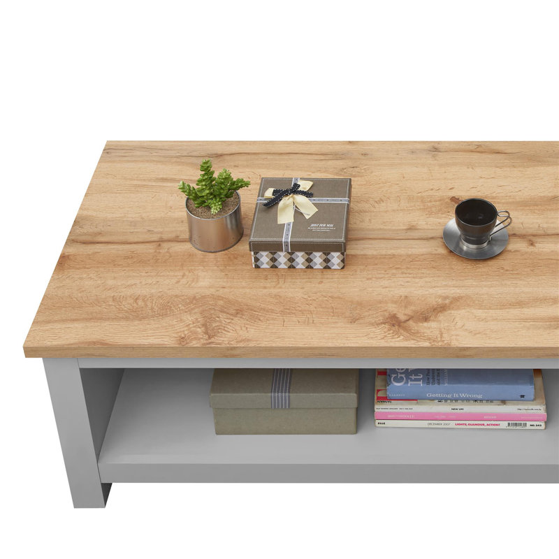 Four Leg Coffee Table with Storage