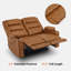 Latitude Run Electric Reclining Loveseat-381558045