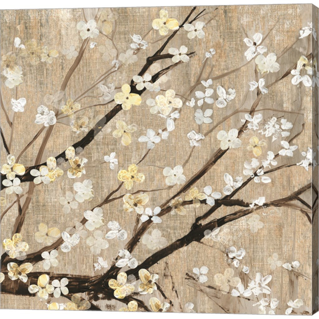 Red Barrel Studio® Pearls In Bloom II by Asia Jensen - Wrapped Canvas ...