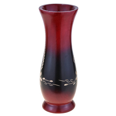 Handmade Wood Table Vase
