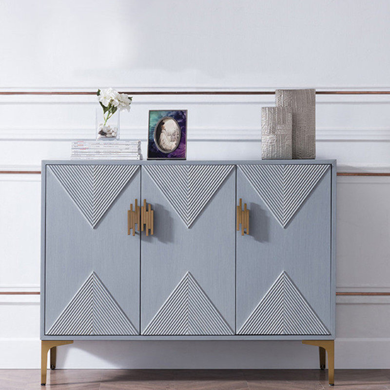 Modern minimalist entrance side cabinet