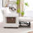 Multi-Functional Upholstered Sleeper Sofa with USB Ports and Convenient Side Pocket-1660434915