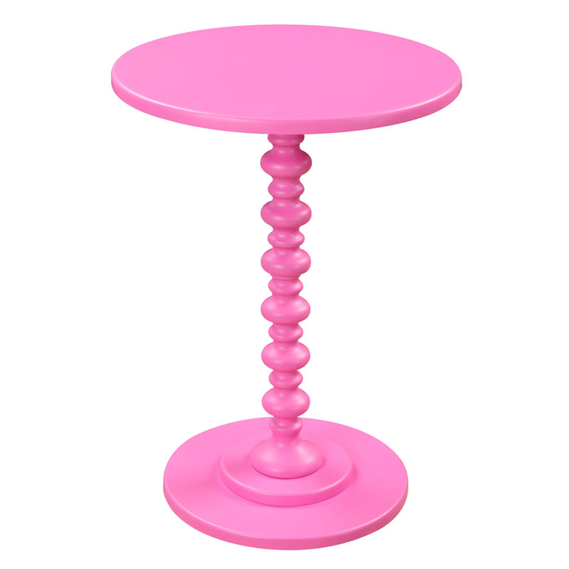 Table de bout à pied tourné Pettegrow, Rose