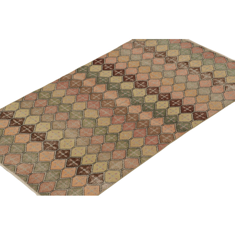 One-of-a-Kind 3'8" X 6'4" Hand Knotted Area Rug