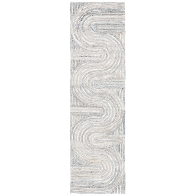 Baylay Hand Tufted Abstract Indoor Rug