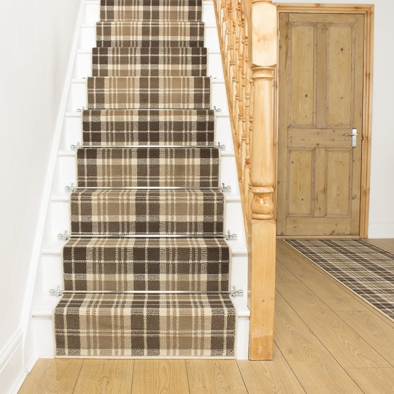 Runner Abrams Plaid Indoor Area Rug, Runner 510cm x 80cm