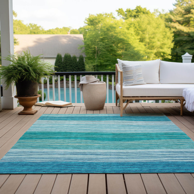 Tapis intérieur / extérieur avec envers antidérapant Withams, Rectangle 5 pi x 7 pi 6 po