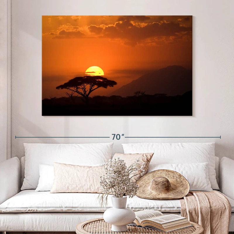 African Sunset I