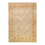 Classic One-of-a-Kind 6' 2" X 8' 7" Hand Knotted Area Rug