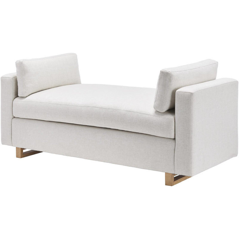 Naara Modern Bench, White